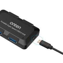 Load image into Gallery viewer, Onten 8102B USB 3.0 to USB 3.0 x 4 Adapter