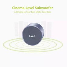 Load image into Gallery viewer, EWA A3 Mini Speakers 8W 3D Stereo Music Surround Wireless Bluetooth Speakers  Portable  Sonud Bass Support TF Cards USB