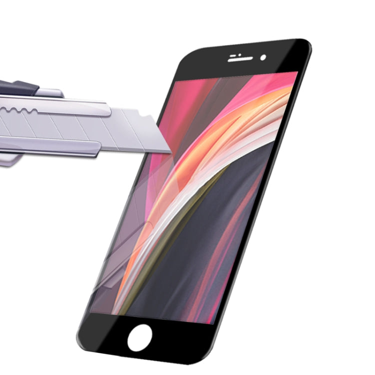 For iPhone SE 2020 mocolo 0.33mm 9H 2.5D Full Glue Tempered Glass Film