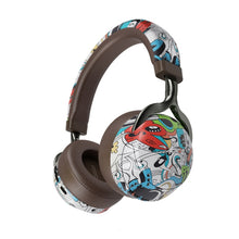 Load image into Gallery viewer, VJ086 Graffiti Headset Wireless Sports Bluetooth Headset Water Transfer Color Print Headset, Support TF, FM