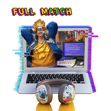 Load image into Gallery viewer, VJ086 Graffiti Headset Wireless Sports Bluetooth Headset Water Transfer Color Print Headset, Support TF, FM