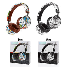 Load image into Gallery viewer, VJ086 Graffiti Headset Wireless Sports Bluetooth Headset Water Transfer Color Print Headset, Support TF, FM
