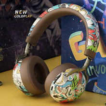 Load image into Gallery viewer, VJ086 Graffiti Headset Wireless Sports Bluetooth Headset Water Transfer Color Print Headset, Support TF, FM