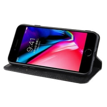 Load image into Gallery viewer, For iPhone SE (2020) Magnetic Buckle Retro Crazy Horse Texture Horizontal Flip Leather Case  , with Holder &amp; Card Slots &amp; Photo Frame, For iPhone SE 2022 / SE 2020