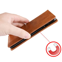 Load image into Gallery viewer, For iPhone SE (2020) Magnetic Buckle Retro Crazy Horse Texture Horizontal Flip Leather Case  , with Holder &amp; Card Slots &amp; Photo Frame, For iPhone SE 2022 / SE 2020