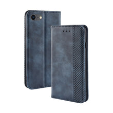 Load image into Gallery viewer, For iPhone SE (2020) Magnetic Buckle Retro Crazy Horse Texture Horizontal Flip Leather Case  , with Holder &amp; Card Slots &amp; Photo Frame, For iPhone SE 2022 / SE 2020