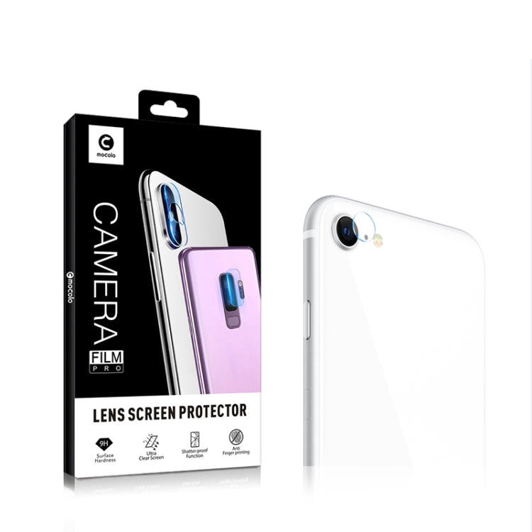mocolo 0.15mm 9H 2.5D Round Edge Rear Camera Lens Tempered Glass Film, For iPhone SE 2022 / SE 2020