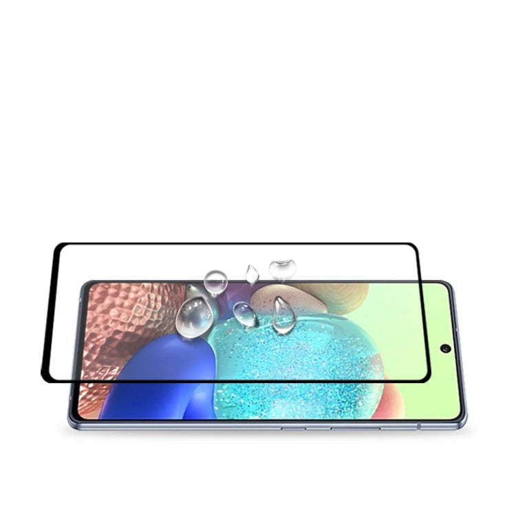 For Galaxy A71 5G mocolo 0.33mm 9H 2.5D Full Glue Tempered Glass Film