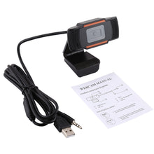 Load image into Gallery viewer, HXSJ A870 Webcam HD 480P PC Camera with Absorption Microphone MIC for Skype for Android TV   Rotatable Computer Camera USB Web Cam, 480P