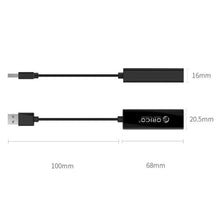 Load image into Gallery viewer, ORICO UTJ-U2 USB2.0 Fast Ethernet Network Adapter