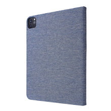 Load image into Gallery viewer, Horizontal Flip TPU + Fabric PU Leather Protective Case with Name Card Clip, For iPad Pro 11(2020)
