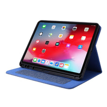 Load image into Gallery viewer, Horizontal Flip TPU + Fabric PU Leather Protective Case with Name Card Clip, For iPad Pro 11(2020)
