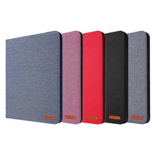 Load image into Gallery viewer, Horizontal Flip TPU + Fabric PU Leather Protective Case with Name Card Clip, For iPad Pro 11(2020)