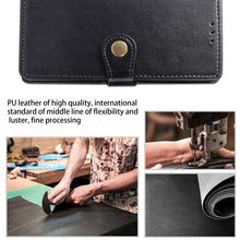 Load image into Gallery viewer, For iPhone SE (2020) Retro Solid Color Leather Buckle Phone Case with Lanyard &amp; Photo Frame &amp; Card Slot &amp; Wallet &amp; Stand Function, Black, Brown, Red, Blue, Green