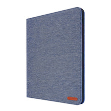 Load image into Gallery viewer, Horizontal Flip TPU + Fabric PU Leather Protective Case with Name Card Clip, For iPad Pro 12.9(2020)