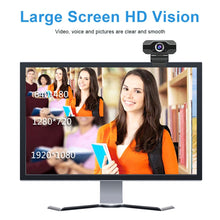 Load image into Gallery viewer, HD 1080P Webcam Built-in Microphone Smart Web Camera USB Streaming Beauty Live Camera for Computer Android TV