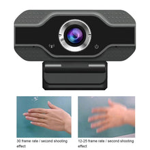 Load image into Gallery viewer, HD 1080P Webcam Built-in Microphone Smart Web Camera USB Streaming Beauty Live Camera for Computer Android TV