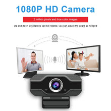 Load image into Gallery viewer, HD 1080P Webcam Built-in Microphone Smart Web Camera USB Streaming Beauty Live Camera for Computer Android TV