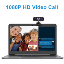Load image into Gallery viewer, HD 1080P Webcam Built-in Microphone Smart Web Camera USB Streaming Beauty Live Camera for Computer Android TV