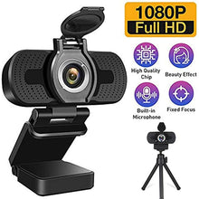 Load image into Gallery viewer, Full HD 1080P Web Camera With Noise Cancellation Microphone Skype Streaming Live Camera for Computer Android TV