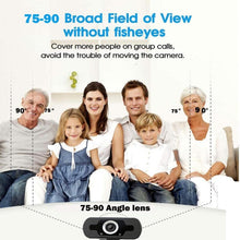 Load image into Gallery viewer, Full HD 1080P Web Camera With Noise Cancellation Microphone Skype Streaming Live Camera for Computer Android TV