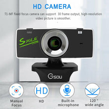 Load image into Gallery viewer, B01 HD Webcam Built-in Microphone Smart Web Camera USB Streaming Live Camera With Noise Cancellation