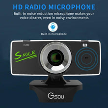 Load image into Gallery viewer, B01 HD Webcam Built-in Microphone Smart Web Camera USB Streaming Live Camera With Noise Cancellation