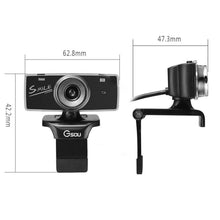 Load image into Gallery viewer, B01 HD Webcam Built-in Microphone Smart Web Camera USB Streaming Live Camera With Noise Cancellation