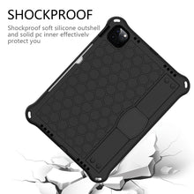Load image into Gallery viewer, Honeycomb Design EVA + PC Four Corner Anti Falling Flat Protective Shell With Straps, For iPad Pro 11 2020
