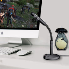 Load image into Gallery viewer, Mini Microphone For Computer Micro Voice Changer USB Microphone Professionnel Mic Gaming Condenser Microphone