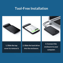 Load image into Gallery viewer, ORICO 2020U3 2.5-Inch Hard Drive Enclosure