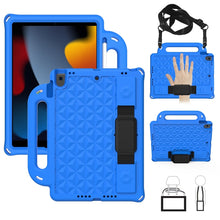 Load image into Gallery viewer, Diamond Back Design Style EVA Children's Fall Proof Cover Flat Protective Shell With Strap, For iPad 10.2 2021 / 2020 / 2019/ Pro 10.5