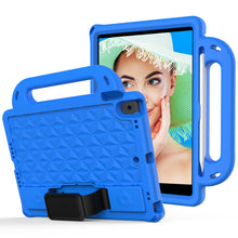 Load image into Gallery viewer, Diamond Back Design Style EVA Children's Fall Proof Cover Flat Protective Shell With Strap, For iPad 10.2 2021 / 2020 / 2019/ Pro 10.5
