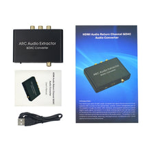 Load image into Gallery viewer, HDMI Audio Return Channel &amp; DAC Audio Converter