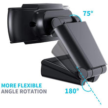 Load image into Gallery viewer, HD 1080P Megapixels USB Webcam Camera CMOS Sensor with MIC for Computer PC Laptops