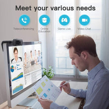 Load image into Gallery viewer, HD 1080P Megapixels USB Webcam Camera CMOS Sensor with MIC for Computer PC Laptops