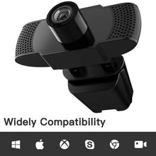 Load image into Gallery viewer, HD 1080P Megapixels USB Webcam Camera CMOS Sensor with MIC for Computer PC Laptops