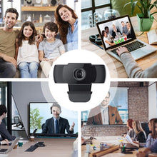 Load image into Gallery viewer, HD 1080P Megapixels USB Webcam Camera CMOS Sensor with MIC for Computer PC Laptops