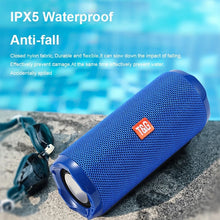 Load image into Gallery viewer, T&amp;G TG191 20W Waterproof Bluetooth Speaker Stereo Double Diaphragm Subwoofer Portable Audio FM Radio