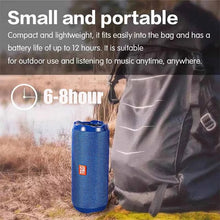 Load image into Gallery viewer, T&amp;G TG191 20W Waterproof Bluetooth Speaker Stereo Double Diaphragm Subwoofer Portable Audio FM Radio