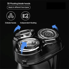 Load image into Gallery viewer, Original Xiaomi Youpin Yingqu Blackstone3 Men Portable Face Care Three Cutter Heads Electric Shaving Razor