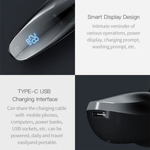 Load image into Gallery viewer, Original Xiaomi Youpin Yingqu Blackstone3 Men Portable Face Care Three Cutter Heads Electric Shaving Razor