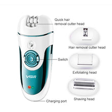 Load image into Gallery viewer, VGR V-700 3W 4 in 1 Electric Hair Remover, Plug Type: EU Plug, V-700