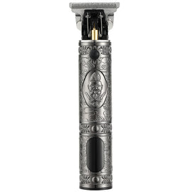VGR V-228 5W USB Retro Engraving Hair Clipper with LED Digital Display, V-228 (Bronze), V-228 (Silver)