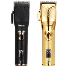 Load image into Gallery viewer, VGR V-280  10W USB Metal Electric Hair Clipper with LED Digital Display, V-280 (Black), V-280 (Gold)