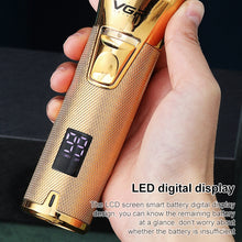 Load image into Gallery viewer, VGR V-280  10W USB Metal Electric Hair Clipper with LED Digital Display, V-280 (Black), V-280 (Gold)
