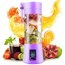 Load image into Gallery viewer, 380ml 6 Blender Juicer Cup USB Rechargeable Electric Automatic Vegetable Fruit Citrus Orange Juice Maker Cup Mixer Bottle, TBD002369201A, TBD002369201B, TBD002369201C, TBD002369201D, TBD002369201E, TBD002369201F, TBD002369201G, TBD002369201H           ...