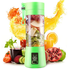 Load image into Gallery viewer, 380ml 6 Blender Juicer Cup USB Rechargeable Electric Automatic Vegetable Fruit Citrus Orange Juice Maker Cup Mixer Bottle, TBD002369201A, TBD002369201B, TBD002369201C, TBD002369201D, TBD002369201E, TBD002369201F, TBD002369201G, TBD002369201H           ...