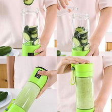 Load image into Gallery viewer, 380ml 6 Blender Juicer Cup USB Rechargeable Electric Automatic Vegetable Fruit Citrus Orange Juice Maker Cup Mixer Bottle, TBD002369201A, TBD002369201B, TBD002369201C, TBD002369201D, TBD002369201E, TBD002369201F, TBD002369201G, TBD002369201H           ...