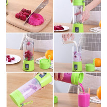 Load image into Gallery viewer, 380ml 6 Blender Juicer Cup USB Rechargeable Electric Automatic Vegetable Fruit Citrus Orange Juice Maker Cup Mixer Bottle, TBD002369201A, TBD002369201B, TBD002369201C, TBD002369201D, TBD002369201E, TBD002369201F, TBD002369201G, TBD002369201H           ...